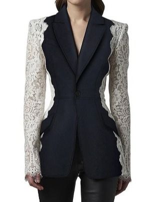 Fashion Women's Blazer New Fashion Notched Lace Long Sleeve Contrast Suit Jackets Female Autumn 2024 https://www.yafaprograms.shop/products/deat-fashion-womens-blazer-new-fashion-notched-lace-patchwork-long-sleeve-contrast-suit-jackets-female-autumn-2024-17a1298?utm_source=copyToPasteBoard&utm_medium=product-links&utm_content=web Mrs America, Blazer Ideas, Patchwork Blazer, Woman In Suit, Abaya Design, Women Blazers, Blouse Casual Fashion, Slim Fit Blazer, Straight Clothes