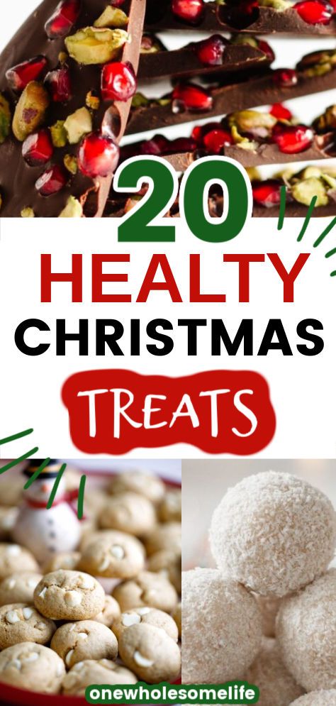 Healthy Christmas Desserts, Healthy Christmas Snacks, Healthy Christmas Treats, Healthy Holiday Desserts, Healthy Christmas Cookies, Healthy Holiday Treats, Christmas Dessert Recipes, Yummy Christmas Treats, Healthy Christmas Recipes