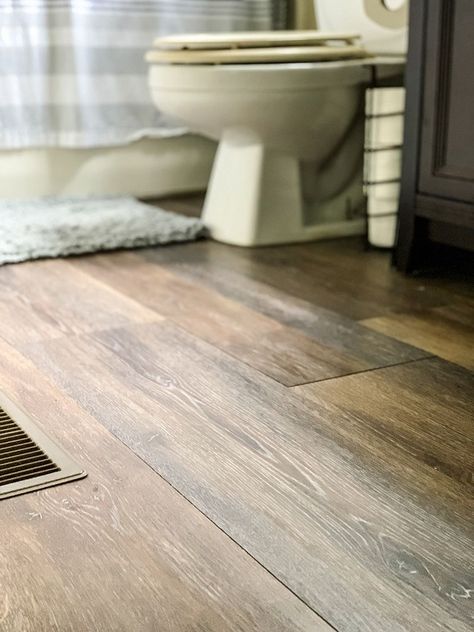 Lifeproof Burnt Oak Vinyl Flooring, Lifeproof Bathroom Floor, Lifeproof Moose Lake Chestnut Flooring, Lifeproof Heirloom Pine Vinyl Flooring, Waterproof Kitchen Flooring, Lvf In Bathroom, Lvp Bathroom Floors, Lifeproof Vinyl Flooring Colors, Life Proof Vinyl Flooring