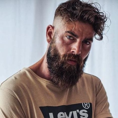 Short Beard Styles For Men, Short Beard Styles, Medium Beard Styles, Lumberjack Beard, Viking Haircut, Different Beard Styles, Growing Facial Hair, Long Beard Styles, Mens Hairstyles With Beard