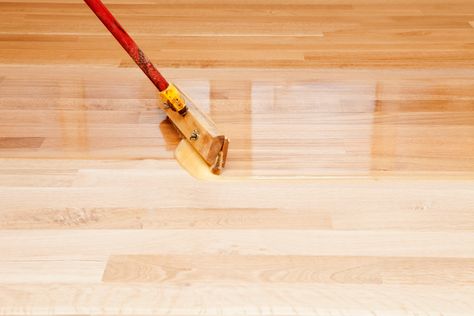 How to Refinish Hardwood Floors Staining Hardwood Floors, Refinish Hardwood Floors, Hardwood Floor Repair, Workout Storage, Restoring Old Houses, Polyurethane Floors, Staining Wood Floors, Diy Floors, Storage Attic