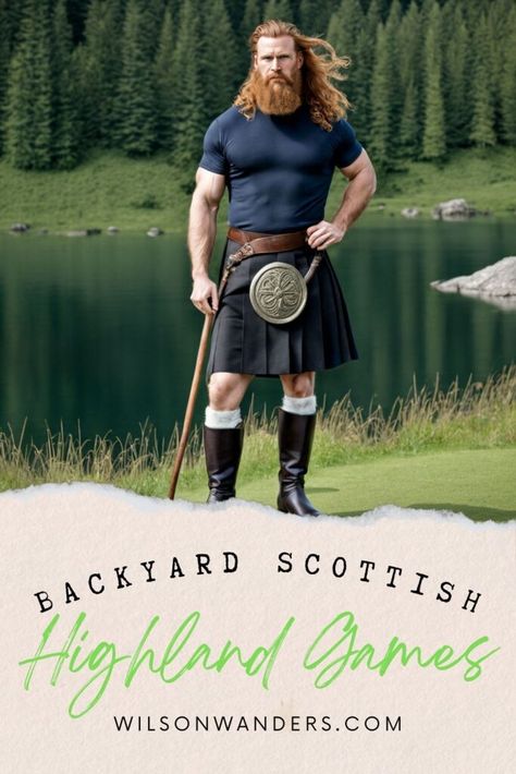 Click on Images Below Article to Shop! Are you looking to add a touch of Scottish tradition and excitement to your next gathering? Consider hosting a Scottish Highland Games party right in your own backyard! This festive event combines athletics, music, and Scottish flair for a memorable and enjoyable experience. Here’s how you can organize […] Traditional Scottish Clothing Men, Highland Games Party, Kilt Aesthetics, Highland Aesthetic, Highland Games Scotland, Scotland Party, Traditional Scottish Clothing, Man In Kilt, Scottish Aesthetic