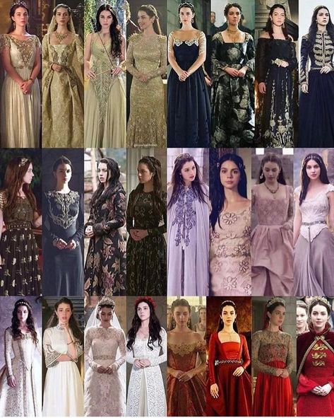 Maddelina Reign Outfits, Reign Costumes, Mary Costume, Reign Tv Show, Reign Mary, Reign Fashion, Reign Dresses, Mary Dress, The Princess Bride