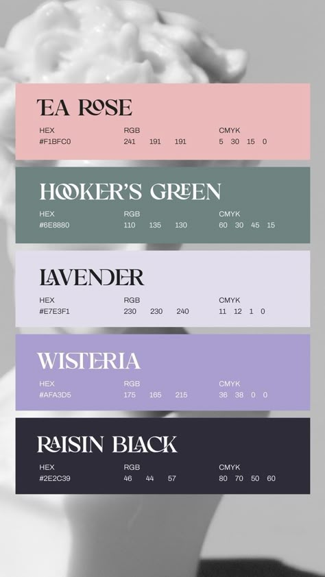 Canva Color Palette Codes Pink And Green, Purple Green White Color Palette, Water Palette Color, Canva Color Palette Codes Purple, Purple Color Pallettes, Muted Color Palette Hex Codes, Color Pallete Aesthetic Business, Purple And Pink Palette, Witchy Color Palette Hex Codes