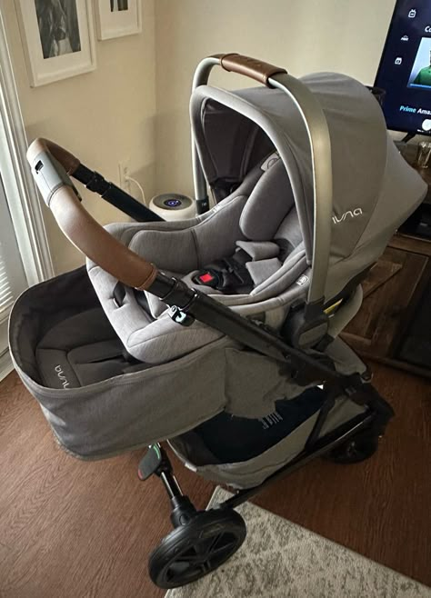 Newborn Car Seat And Stroller, Infant Car Seat And Stroller, Nuna Travel System, Stroller And Car Seat Combo, Nuna Travel Stroller, Nuna Car Seat And Stroller, Nuna Stroller Aesthetic, Aesthetic Stroller, Car Seat And Stroller Set