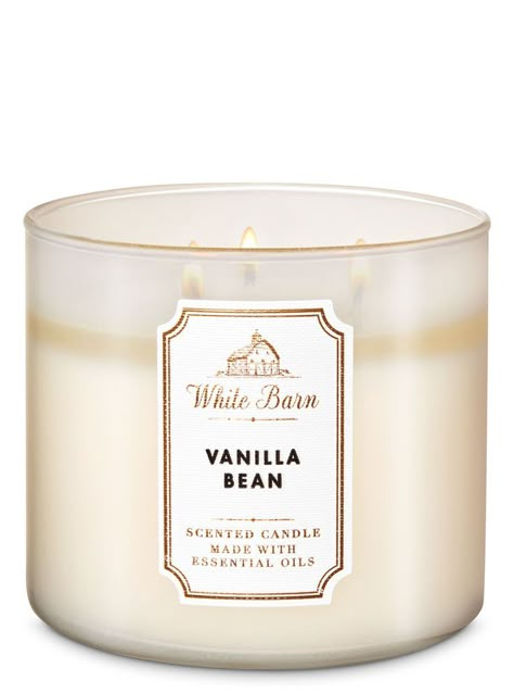 Chavvy Girl, Vanilla Bean Candle, Candle Obsession, Dream Gift, Vanilla Girl, White Barn, 3 Wick Candles, Birthday List, Candle Accessories