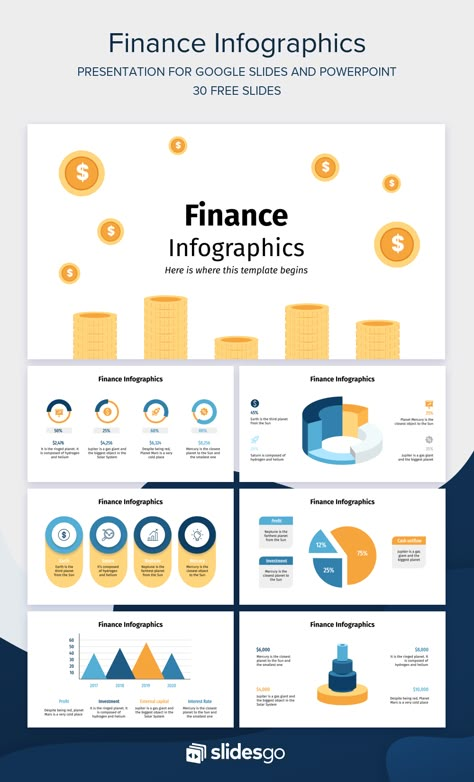 Finance Presentation Design, Finance Presentation, Powerpoint Design Ideas, Finance Infographic, Infographic Presentation, Presentation Slides Design, Powerpoint Free, Presentation Design Layout, Infographic Design Layout