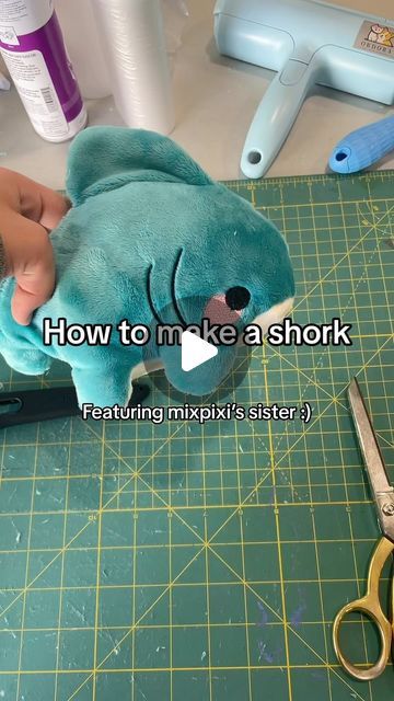 Sewing Ideas Cute Animals, Diy Bat Plushie Sewing Patterns, Plush Making Tutorial, How To Make Stuffies, Shark Plushie Patterns, How To Make A Worry Doll, Free Plushie Sewing Patterns For Beginners, How To Make Cute Plushies, How To Make Weighted Stuffed Animals