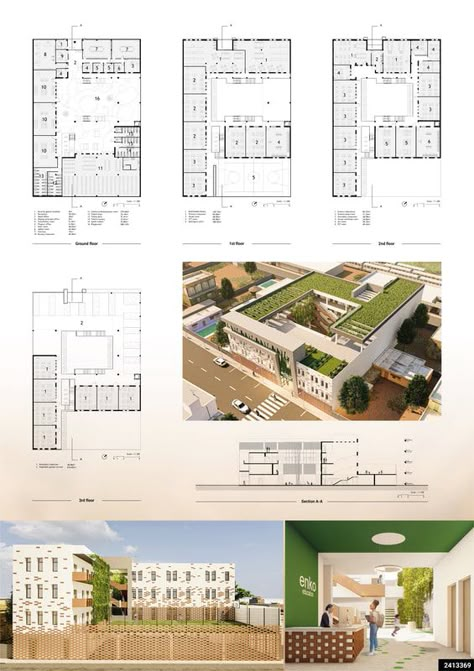 AFRICAN URBAN SCHOOL - Architecture competition - ARCHSTORMING - ARCHITECTURE COMPETITIONS Sustainable School Architecture, School Blueprints, Sustainable School Design, Art School Plan, High School Architecture, School Building Plans, Elementary School Architecture, Concept Board Architecture, School Floor Plan