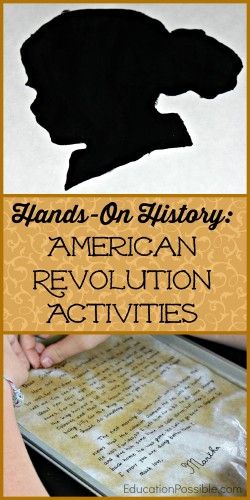 Hands-On History: American Revolution Activities @Education Possible American History Lessons High School, American Revolution Activities, American History Activities, American History Projects, History Lessons For Kids, American History Art, American History Homeschool, American History Timeline, Teaching American History