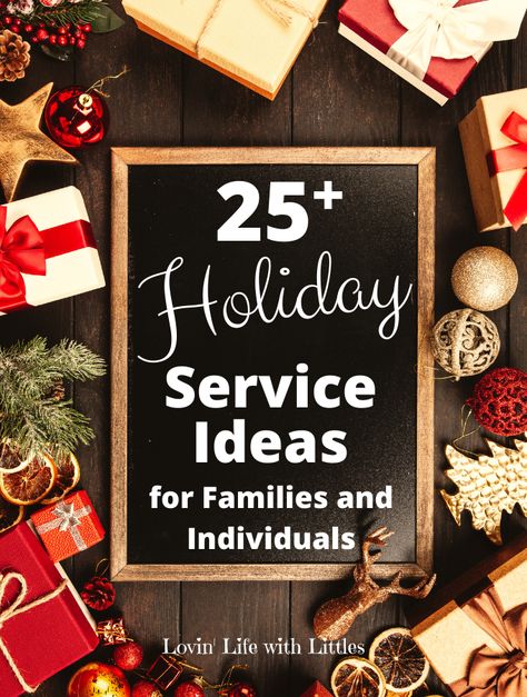 25+ Simple Holiday Service Projects for Families and Individuals for 2020 • Lovin' Life with Littles Holiday Volunteer Ideas, Christmas Donation Ideas, Letter Q Preschool, Holiday Service Projects, Christmas Service Projects, Family Service Projects, Service Projects For Kids, Lds Christmas, Christmas Charity