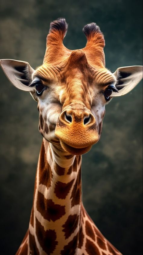 Realistic Photo/ Giraffe Giraffe Background, African Animals Photography, Background Instagram Story, Giraffe Photography, Realistic Photography, Giraffe Images, Animal Photography Wildlife, Background Instagram, Giraffe Pictures