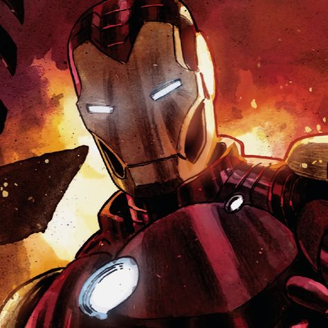 Iron Man Comic Pfp, Marvel Pfp Comics, Iron Man Pfp, Ironman Icon, Iron Man Comic Art, Iron Man Icon, Classic Iron Man, Iron Man Comics, Marvel Pfp