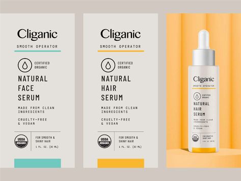 Label Design for Cliganic by Mustafa Akülker for Marka Works Branding Agency on Dribbble Branding Moodboard, Logo Design Agency, Logo Design Examples, Design Studio Logo, Logo Design Inspiration Branding, Skin Care Packaging, Cosmetic Design, Unique Logo Design, Branding Marketing