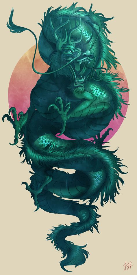 Jade Dragon Chinese Dragon Drawing, Dragon Poses, Chinese Dragon Tattoos, Tattoo Prices, Asian Dragon, Jade Dragon, Dragon Illustration, Samurai Tattoo, Dragon Tattoo Designs