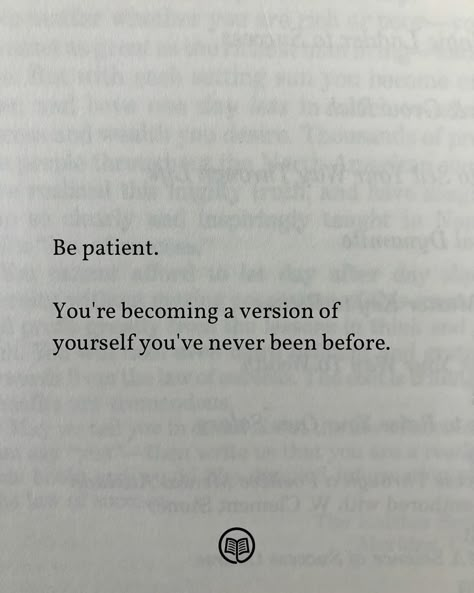 Be patient ✨ ➡️ Which photo is your favorite? Take what you need & share the rest 🙏🏽 Support the creator of this page: link in bio 🫶🏽 Book Quotes To Live By, Supportive Things To Say, Patient With Yourself Quotes, Learning To Be Patient Quotes Life, Words To Live By, Self Care Book Qoutes, Be Patient With Yourself, Good Words, Tiny Quotes