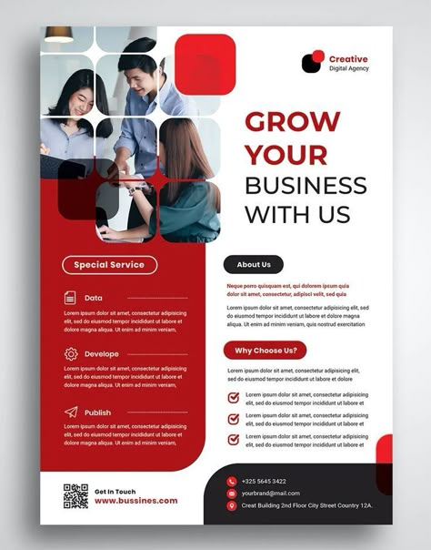 #Flyer_Layout_Design_Inspiration #Recruitment_Flyer_Design #Mailer_Design_Templates #One_Pager_Design Mailer Design Templates, One Pager Design, Inmobiliaria Ideas, Mailer Design, Brochure Design Layout, One Pager, Graphic Design Brochure, Flyers Design, Flyer Design Layout