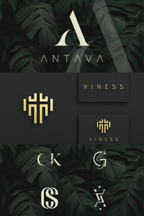 I will design a modern and luxury minimalist logo Fashion Logo Design Inspiration, Desain Merek, Jewelry Website Design, Minimalist Logo Branding, Luxury Brand Logo, Logo Presentation, Logo Design Video, Luxury Logo Design, Unique Logo Design