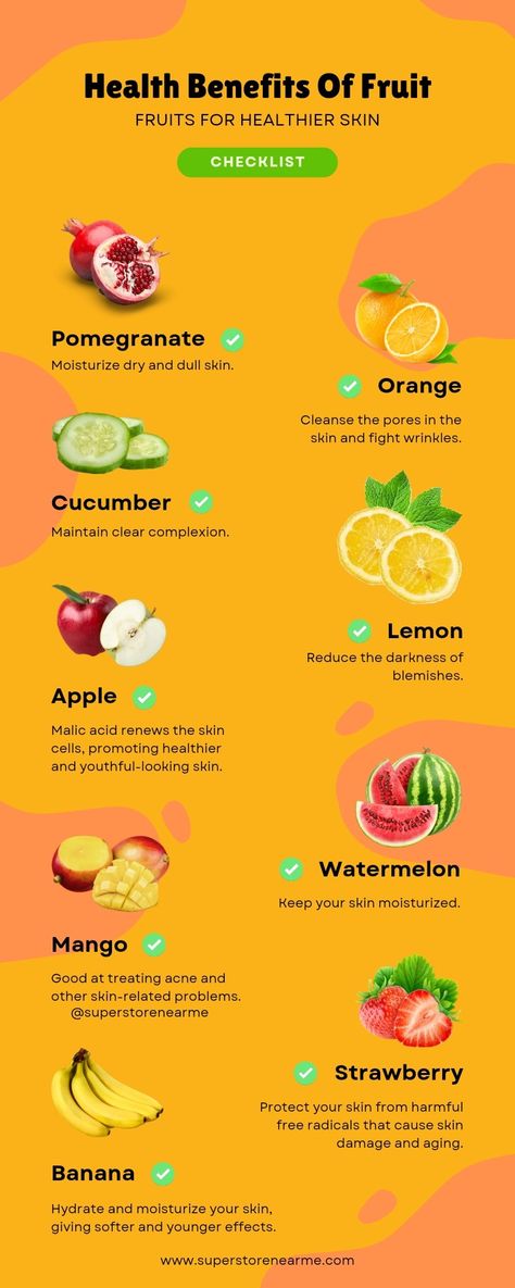 adding more fruits to your diet is a simple and delicious way to improve the health and appearance of your skin. So next time you're at the grocery store, be sure to stock up on some of these skin-loving fruits and enjoy the benefits of a healthier, more radiant complexion. benefit of eating fruits for skin health is that many fruits are high in water content, which can help keep your skin hydrated and prevent dryness and flakiness. Fruits like watermelon, strawberries, and cucumbers. Fruits For Healthy Skin, Vitamin E Fruits, Fruits Health Benefits, Fruits That Help With Ph Balance, Which Food Is Good For Skin, Food Rich In Vitamins And Minerals, Fruit Good For Skin, Which Fruits Are Good For Skin, Fruits That Are Good For You