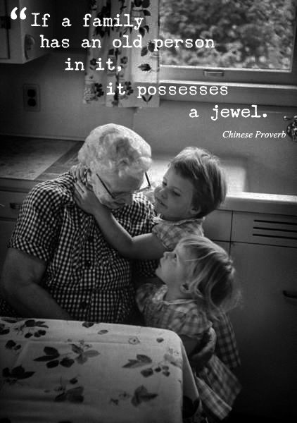 Priceless . . . Chinese Proverbs, Old Person, Today Quotes, Grandmas House, Grandma And Grandpa, Growing Old, Remember When, Grandchildren, A Quote