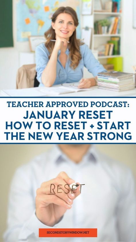 On this episode of the Teacher Approved podcast, we're sharing our best teaching advice and tips for a January reset plus how to start the new year strong in the classroom. We’re sharing eight reflective questions to jumpstart your January classroom reset. By asking yourself these eight reflective questions, you are guaranteed to have a successful January classroom reset. A must listen for elementary school teachers teaching first grade to fourth grade. January Reset, Reflective Questions, January Classroom, Two Story Windows, Top Podcasts, Elementary Learning, School Goals, Teacher Conferences, Third Grade Teacher