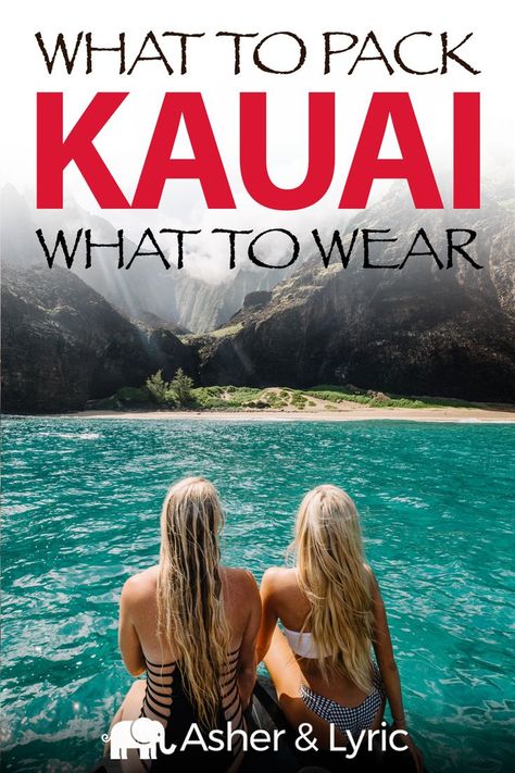 Pack For Kauai, Coverup Swimsuit Cover, Hawaii Trip Planning, Kauai Travel, Kauai Vacation, Hawaii Travel Guide, Packing List For Vacation, Hawaiian Vacation, Vacation Video