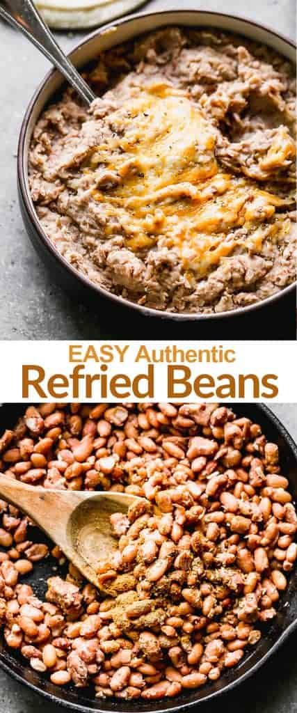 Beans For Tacos Recipe, Diy Refried Beans Homemade, Refried Beans Recipe Stovetop, Refried Beans Recipe Crockpot, Crockpot Refried Beans Recipe, Refried Beans With Lard, Refried Beans Crockpot, Refried Beans Instant Pot, Refried Beans From Scratch