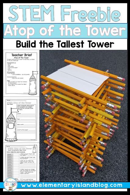 Stem Challenges 3rd Grade, Stem Projects 3rd Grade, School Challenges Fun, Steam For 3rd Grade, Build The Tallest Tower Challenge, Architecture Stem Activities, Rapunzel Science Activities, Team Building 2nd Grade, Fun Activities To Do With 1st Graders