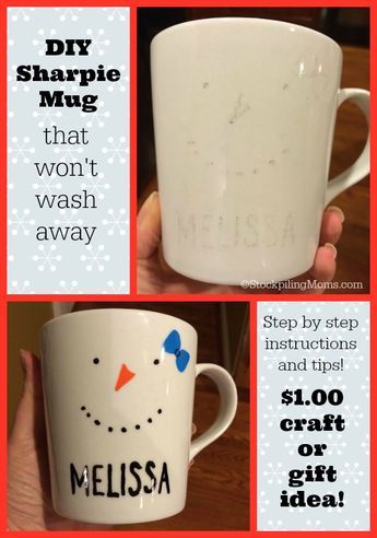 Sharpie On Mug, Sharpie Coffee Mug Diy, Decorating Coffee Mugs, Diy Coffee Mug, Diy Christmas Mugs, Sharpie Mugs, Diy Sharpie Mug, Pinterest Fail, Mug Diy