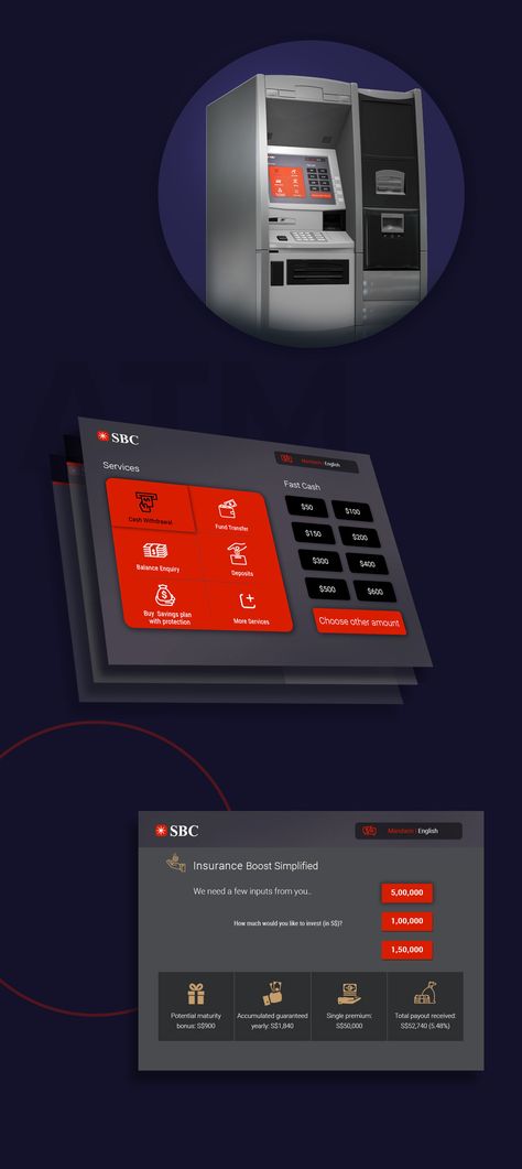 Kiosk Ui Design, Kiosk App, Ui System, Digital Kiosk, Atm Bank, Ui Design Mobile, Kiosk Design, Ui Design Inspiration, Screen Design