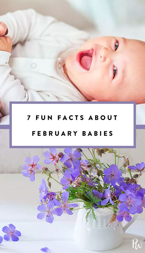 7 Fun Facts About February Babies #aquarius #pisces #february February Due Date, February Baby Birthday, People Born In February, Birth Animal, February Baby Showers, Pisces February, Hats Trendy, January Baby, February Baby