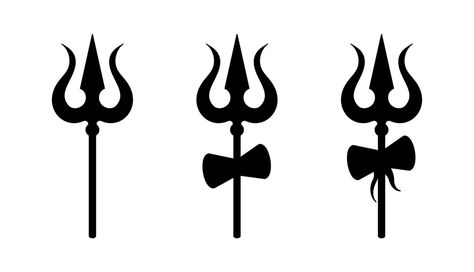 Trishul Png, Punchneedle Ideas, About Shiva, Gods Tattoo, Mandir Door, Shiva God, Simple Compass Tattoo, Trident Tattoo, Trishul Tattoo Designs