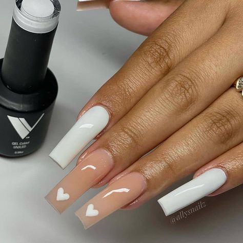 Simple But Cute Nails Acrylic, Simple But Cute Nails, Cute Nails Acrylic, Wonder Nails, Lily Nails, Daily Nails, Claw Nails, Ombre Acrylic Nails, Simple Acrylic Nails