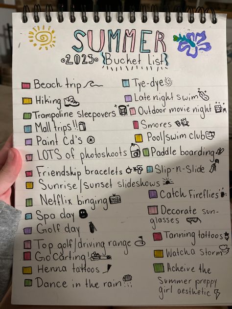 Judy Moody Summer Bucket List, Hoț Girl Summer Bucket List, Summer List 2024, 2024 Bucket List Ideas, Preppy Summer Bucket List, Summer 2024 Bucket List, Summer Bucket List With Friends, Summer Bucket List Poster, Summer Bucket List 2024