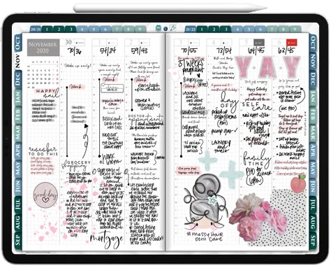 Good Notes Calendar Ideas, Digital Planner Goodnotes Aesthetic, How To Make Goodnotes Planner, Good Notes Journal Ideas, Good Note Tutorial, Diy Goodnotes Planner, Goodnotes Ipad Ideas, Ipad Tutorials Goodnotes, Calander For Ipad