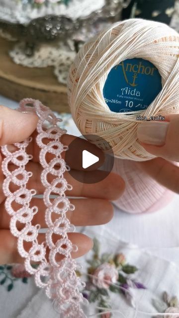 Crochet Lace Edging Tutorial, Tatting Lace Tutorial, How To Make Lace Tutorials, Needle Tatting Patterns Free Tutorials, Tatted Bookmark Patterns Free, Tatting Patterns Free Beginners, Tatting Lace Pattern, Crochet Edging Tutorial, Tatting Needle