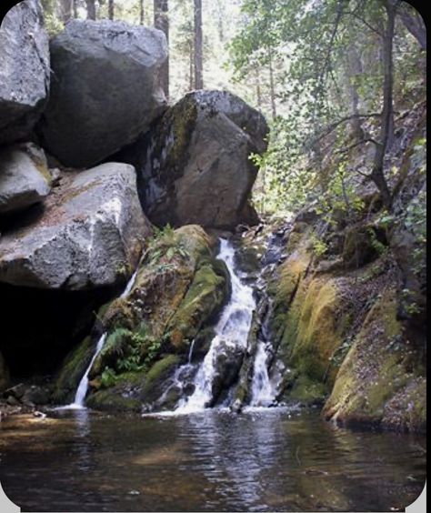 California Pool, Camping House, Mossy Rocks, Taman Air, Large Pool, Environment Reference, Waterfall Paintings, Landscape Reference, Kings Canyon National Park