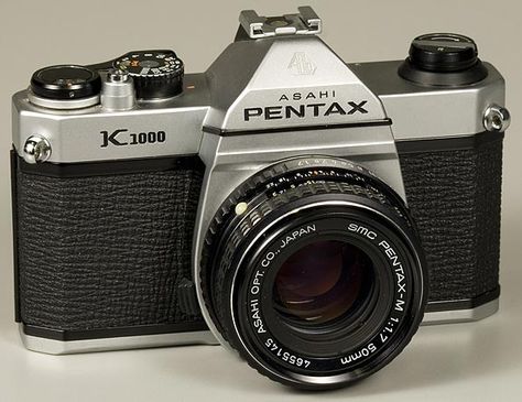 The 14 Most Influential Cameras of All Time | Expert photography blogs, tip, techniques, camera reviews - Adorama Learning Center Photo Thoughts, Pentax K1000, Cell Phones And Accessories, Vintage Foto, Camera Collection, Photography Blogs, Pentax Camera, Old Cameras, Classic Camera