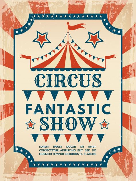 Circus Wall Art, Circus Invitations, Old Circus, Vintage Circus Posters, Carnival Posters, Circus Theme Party, Logo Retro, Circus Poster, Circus Art