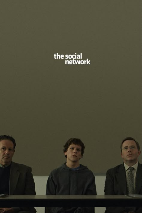 Social Network Movie Poster, The Social Network Wallpaper, Social Network Wallpaper, The Social Network Aesthetic, The Social Network Poster, The Social Network Movie, Networking Aesthetic, Social Network Movie, Cinematic Art