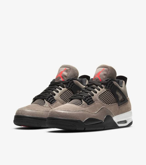 Jordan 4 Retro Taupe Haze, Taupe Haze, Jordan 1 Lows, Jordan 4’s, Lv Sneakers, Retro Basketball Shoes, Jordan Model, Jumpman Logo, Jordan 4 Retro