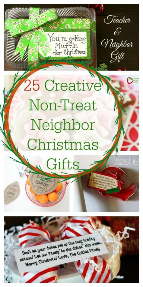 Easy Neighbor Gifts, Neighborhood Christmas Gifts, Neighborhood Gifts, Christmas Neighbor, Christmas Creative, Inexpensive Christmas Gifts, Diy Christmas Gifts For Family, Inexpensive Christmas, Neighbor Christmas Gifts