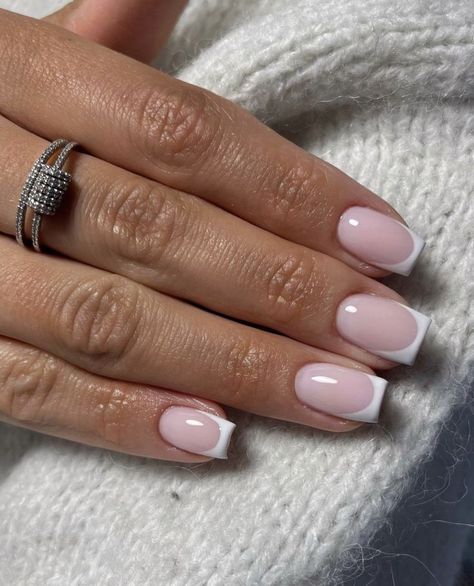 Gel Nails French, Valentine's Day Celebration, Nails Nude, Long Acrylic Nail Designs, Nude Nail, Nude Nail Designs, Christmas Gel Nails, French Nail Designs, French Acrylic Nails