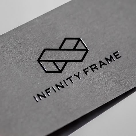 Infinity Frame on Behance Infinite Logo Design, Financial Branding, Logo Design Infinity, Infinite Logo, Business Card Logo Design, Learning Logo, Page Layout Design, Create Logo, Frame Logo