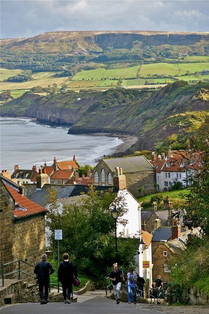 Robin Hood鈥檚 Bay, North England Landscape Ireland, North England, Kentish Town, Ireland Landscape, Yorkshire Dales, England Travel, English Countryside, British Isles, North Yorkshire