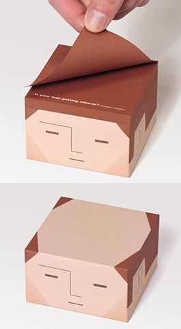 Brilliant Packaging Design, Brilliant Packaging, Post Its, Creative Packaging Design, Creative Packaging, Memo Pad, Post It Notes, Creative Logo, Package Design