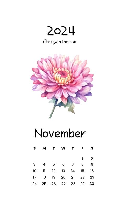 #2024 #calender #2024calender #November #November2024 #Novembercalender #monthlycalender #Chrysanthemum #happiness #enthusiasm #minimal #aesthetic  #calenderwallpaper #flowers #floral #birthmonthflowers #birthflower #wall calender #trendywallcalender #trendydesign November Month Flower, November 2024 Calendar Aesthetic, November Calender 2024, November 2024 Calendar Wallpaper, November Calendar 2024 Aesthetic, November 2024 Calendar, November Calendar 2024, Nov Calendar, Chrysanthemum Wallpaper