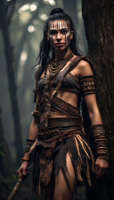 Warrior Princess Outfit, Amazon Warrior Women, Amazonian Women, Jungle Warriors, Amazons Women Warriors, Event Lounge, Amazon Warriors, Ghost Soldiers, Black Soldier