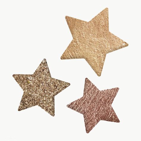 Stars Vintage Aesthetic, Party Png Aesthetic, Star Collage, Png Star, Stars Png, Aesthetic Glitter, Star Png, Star Doodle, Gold Png