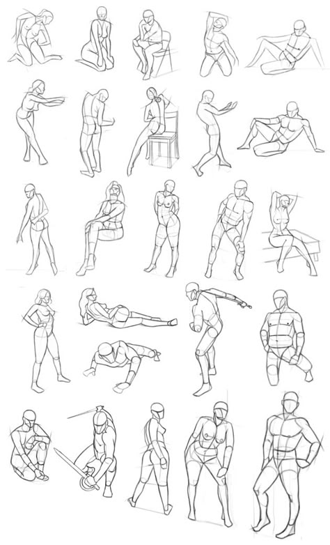 Figures 26-50 by Aliciane on DeviantArt Movement Drawing, Gesture Drawing Poses, Human Body Drawing, Life Drawing Reference, Human Figure Sketches, Male Pose Reference, Drawing Body Poses, Body Sketches, Human Figure Drawing